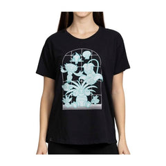 Exeggutor & Friends Pokémon Nature: Spring Black Crew Neck T-Shirt - Women