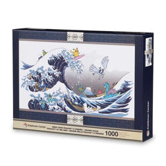 Great Wave Pikachu & Friends Puzzle (1,000 Pieces)