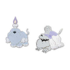 Greavard & Houndstone Pokémon Pins (2-Pack)