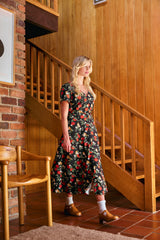 Apple Blossom Midi Dress