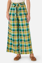 Piper Check Wide Leg Culotte