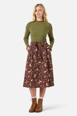 Lola Rabbit Midi Skirt