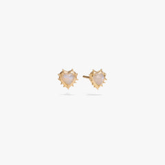 Heart of Thorns Stud Earring