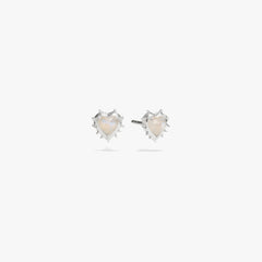 Heart of Thorns Stud Earring