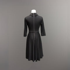 Shelley - Faux Tie Fit and Flare Dress