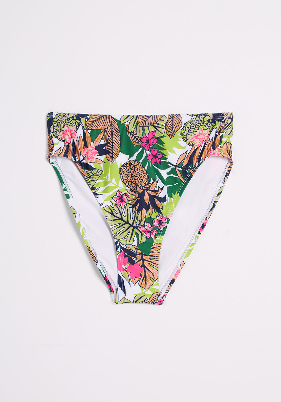 The Franky High-Waisted Bikini Bottom (Final Sale)