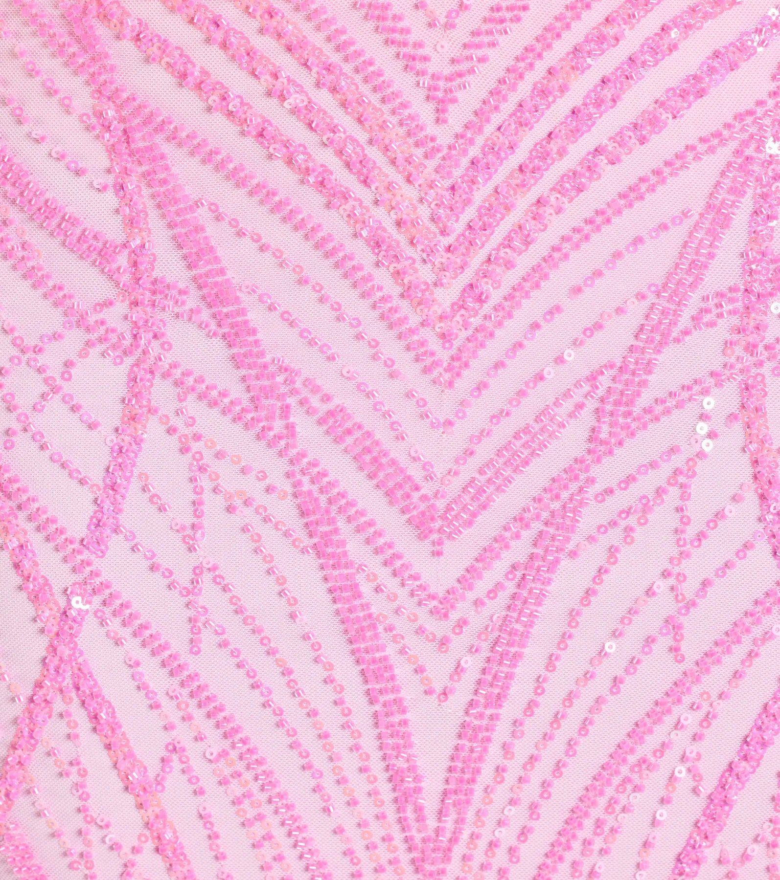 Liv Sleeveless Beaded Sequin Mermaid Dress