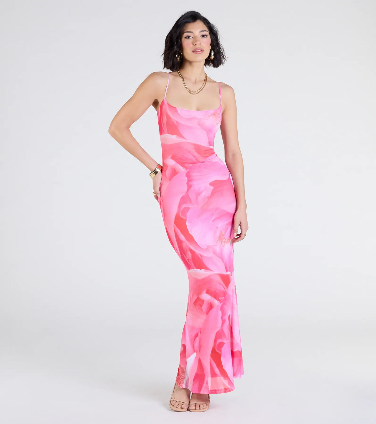 Feeling Flawless Floral Maxi Dress