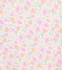 Darling Vibe Ditsy Floral A-Line Midi Dress