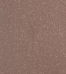 Glimmer Nights Off-The-Shoulder Glitter Mini Dress