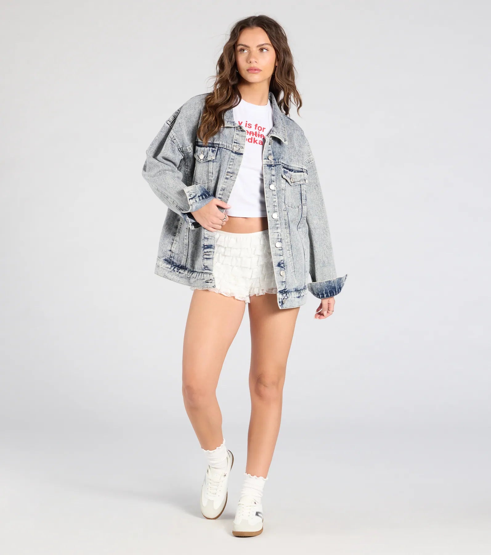 Easy Like Oversized Denim Jacket