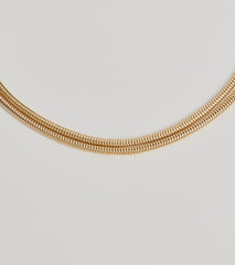 Sleek Layers Snake Chain Necklace