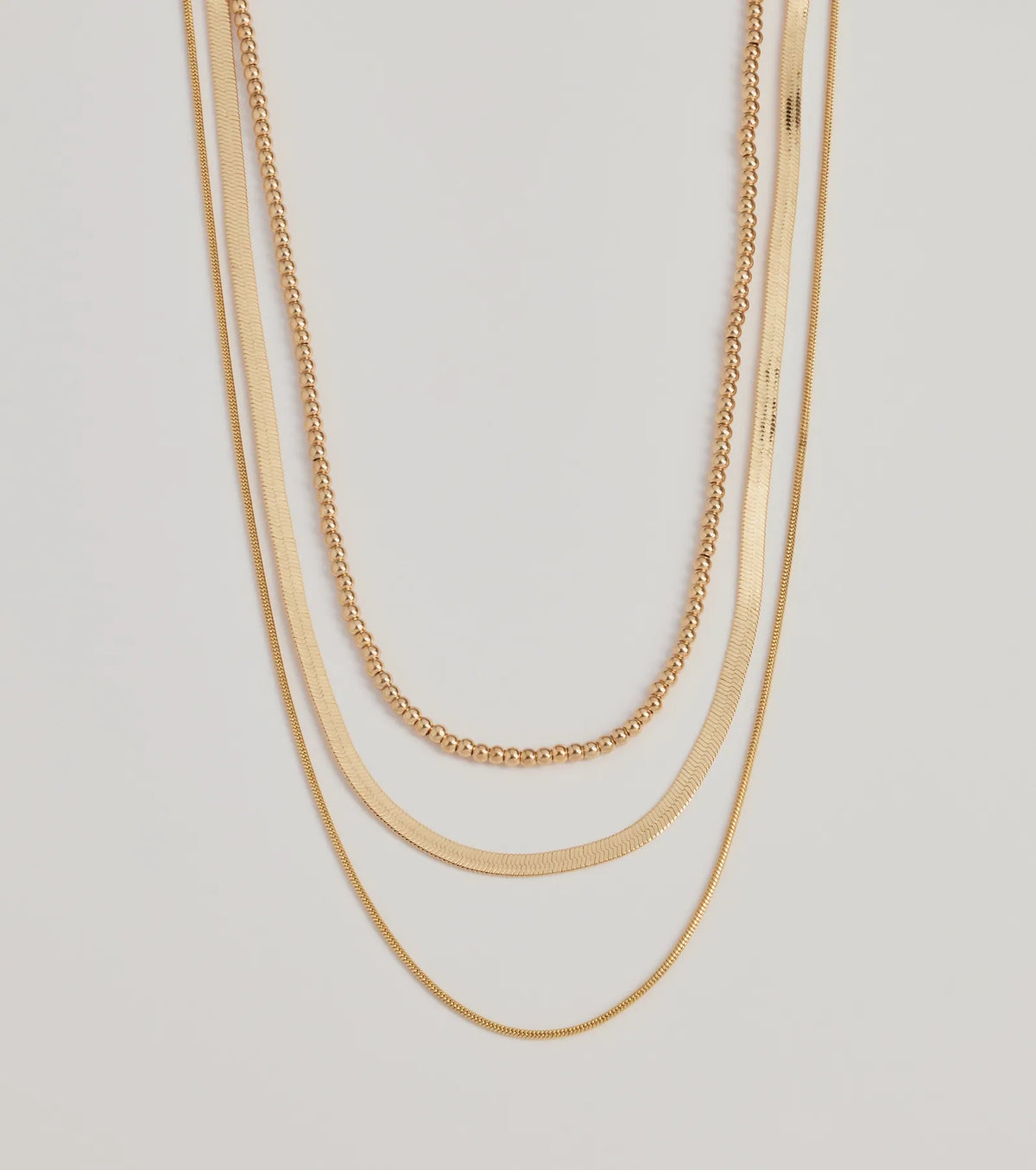 Chic Layers Multi-Chain Necklace Set