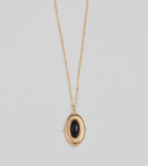 Elevated Classic Pendant Chain Necklace