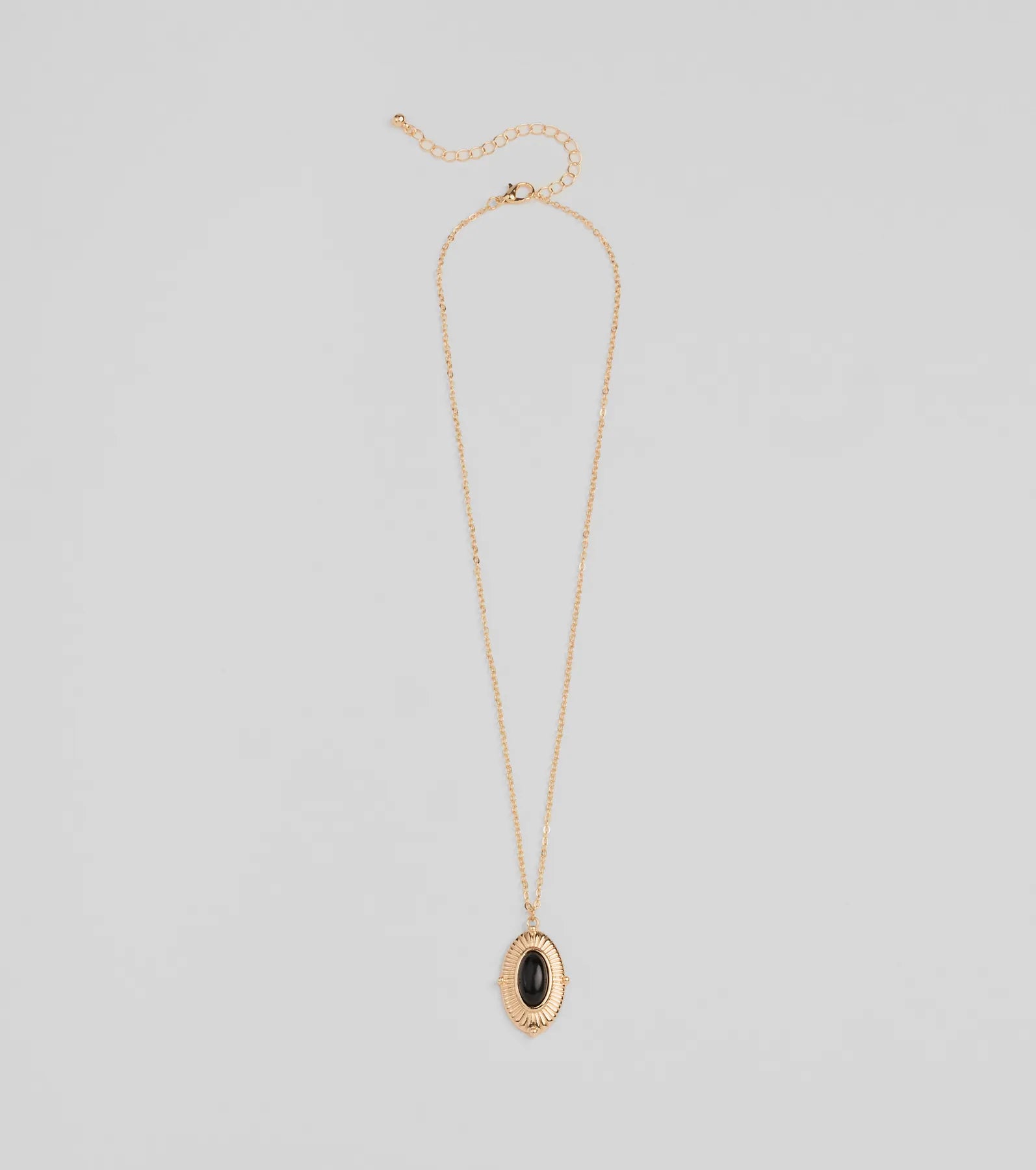 Elevated Classic Pendant Chain Necklace