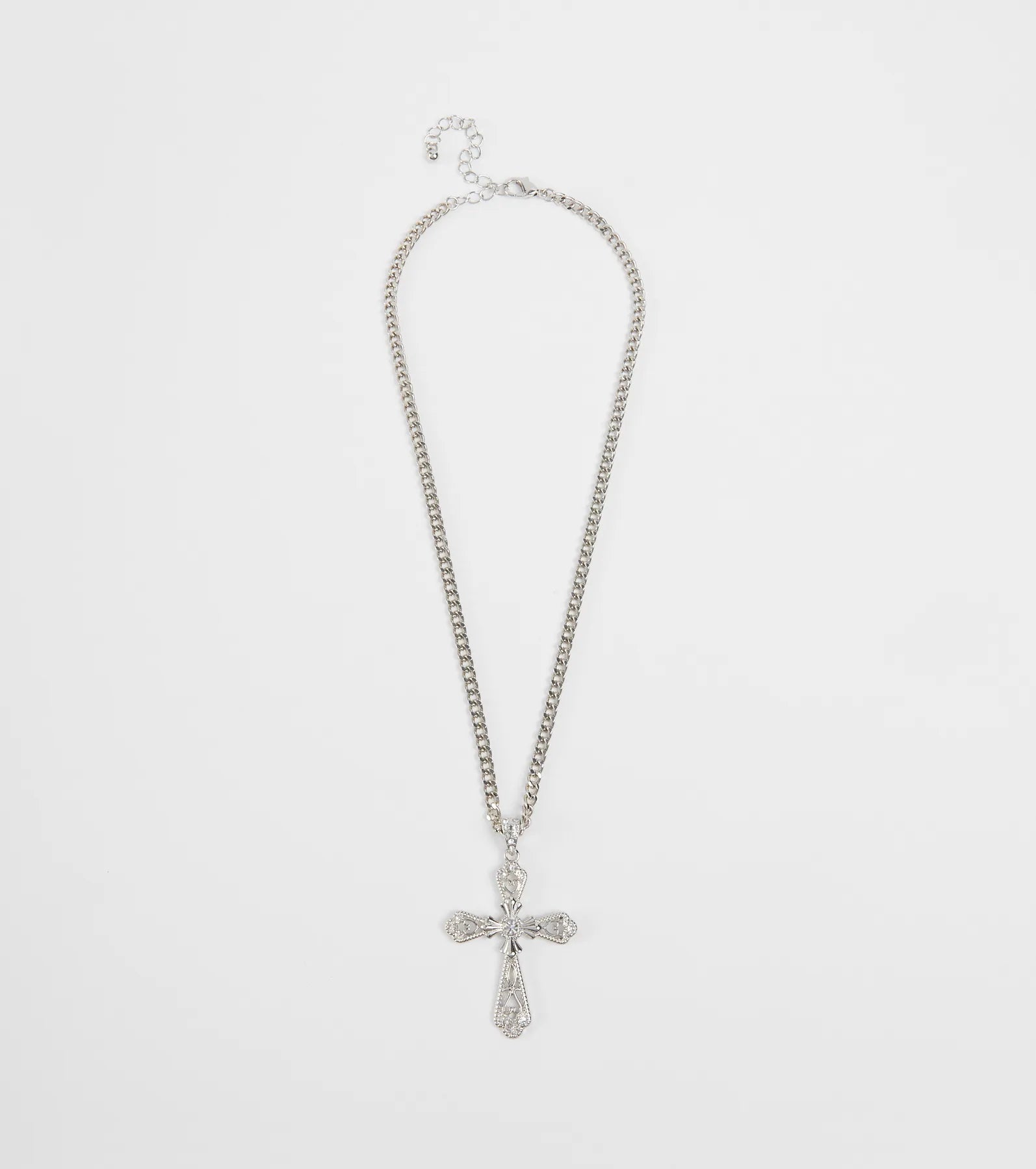 Simply Blessed Statement Cross Necklace