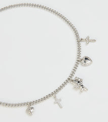 Feelin' Trendy Chain-Link Charm Necklace