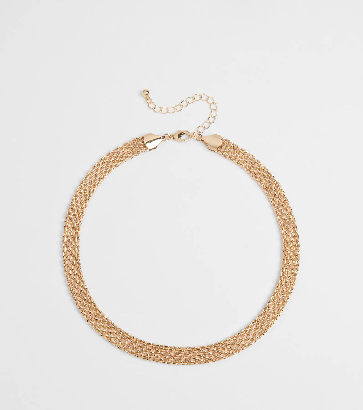 What's New Mesh Chain Choker Necklace
