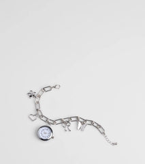 Time Flies Charm Watch Bracelet
