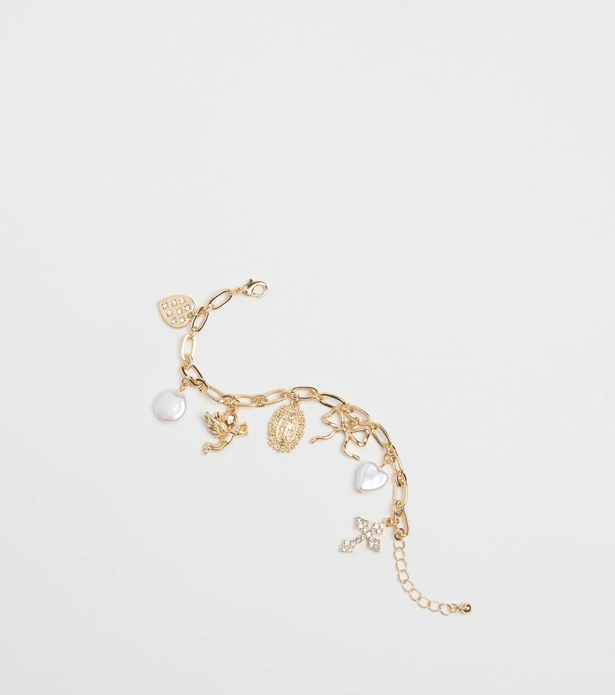 Trendy Perfection Charm Bracelet