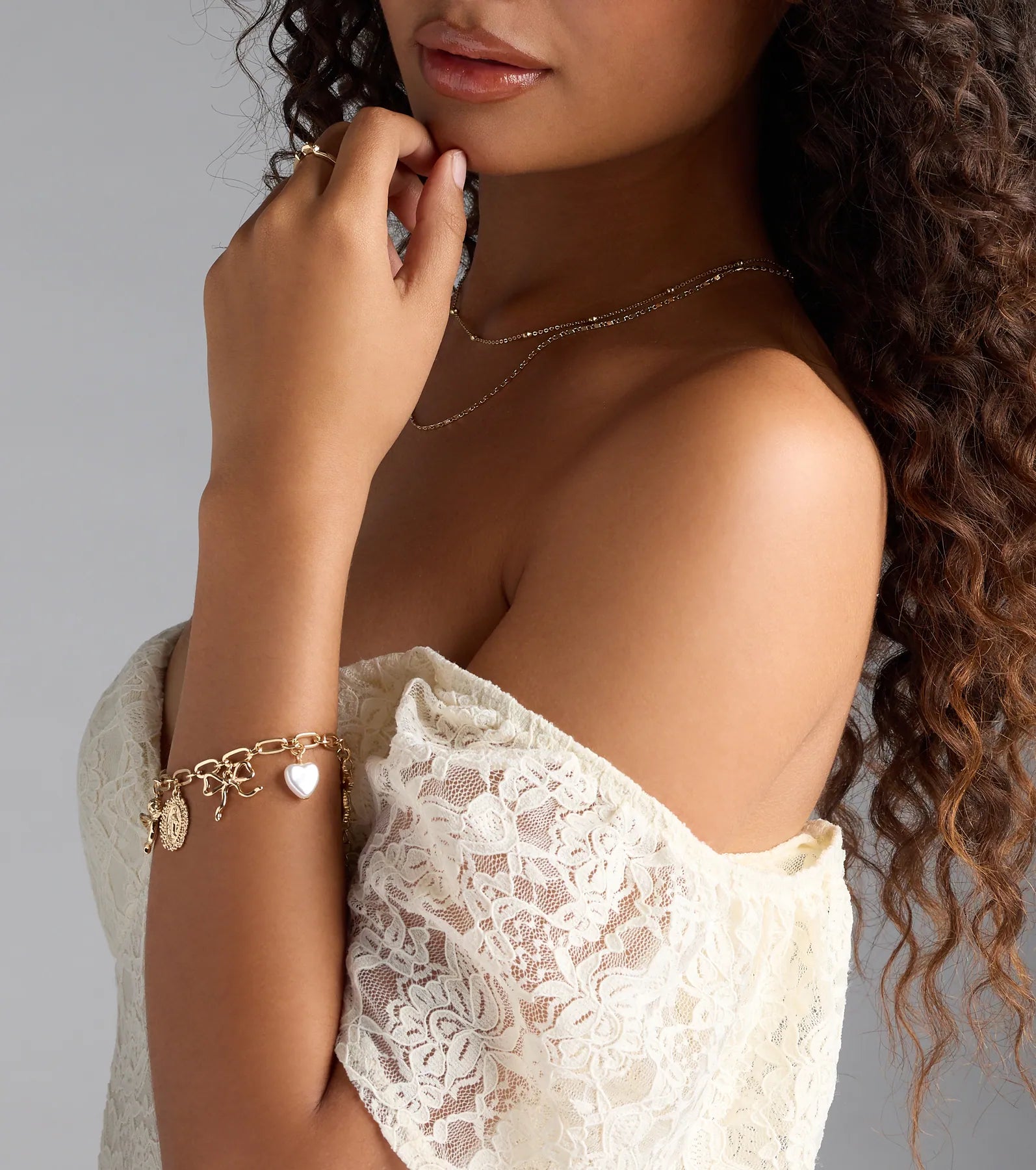 Trendy Perfection Charm Bracelet