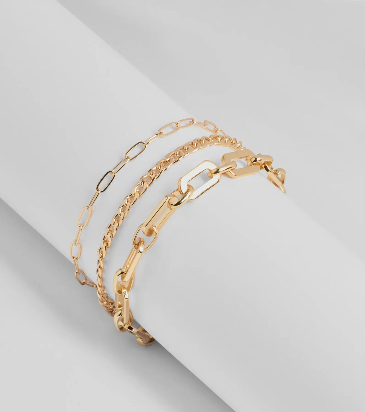 Chic Stack Multi-Chain Bracelet Set