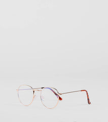 Busy Bee Blue Light Round Glasses