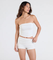 Relaxed Perfection Mid-Rise Pajama Shorts