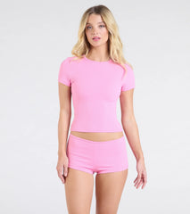 Lounge Cute Low-Rise Pajama Shorts