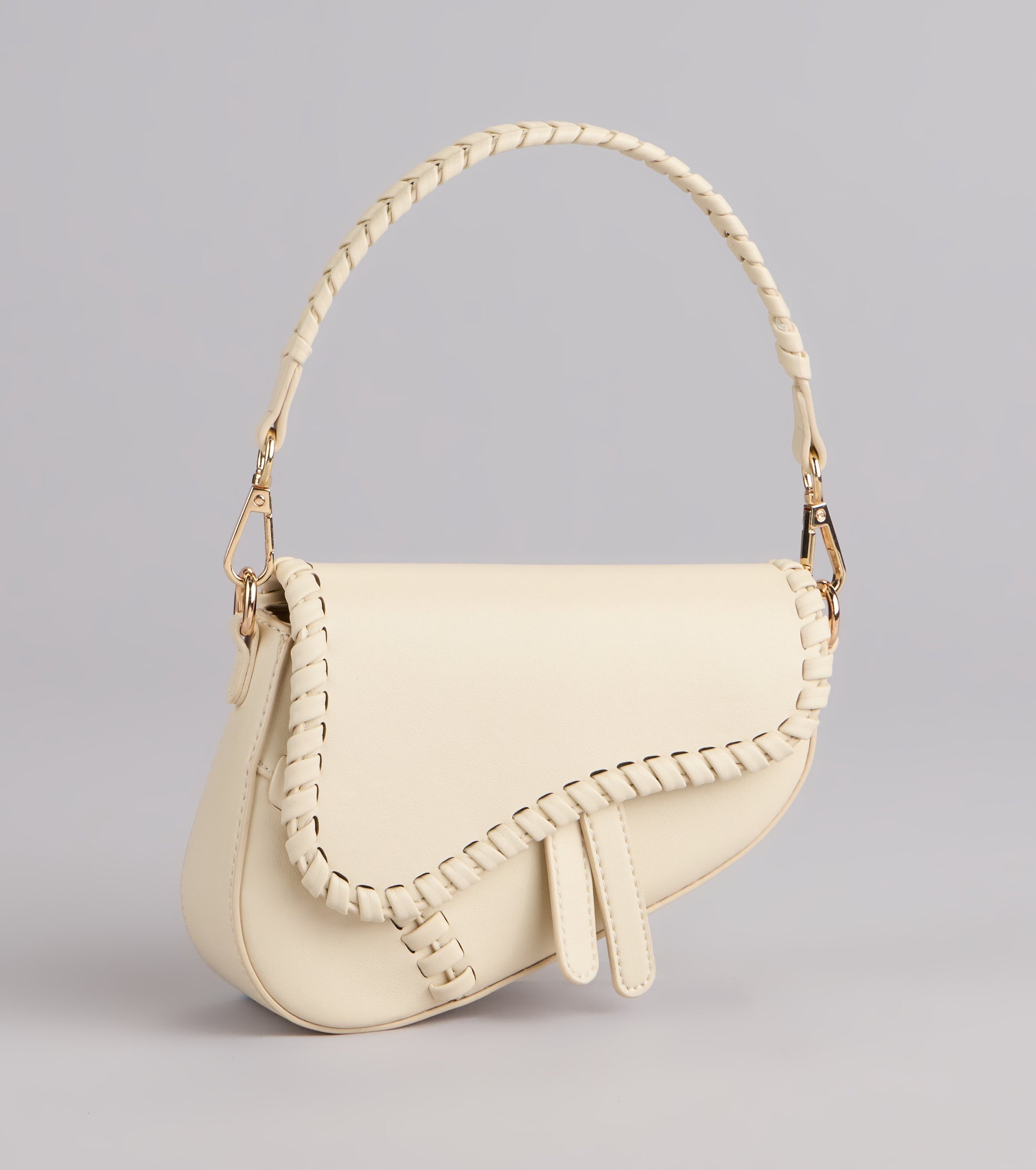 Let's Go Out Crossbody Saddle Bag