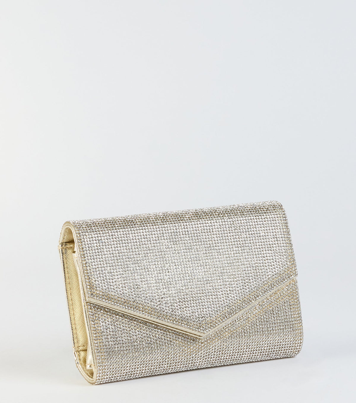 Stunning Glam Rhinestone Envelope Wristlet