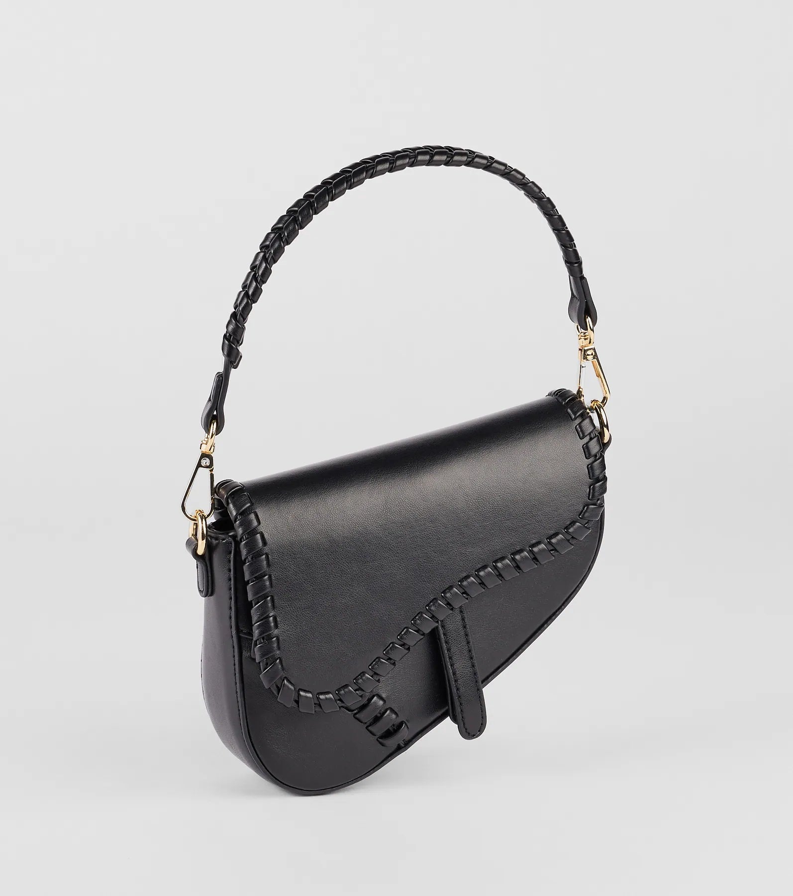 Let's Go Out Crossbody Saddle Bag