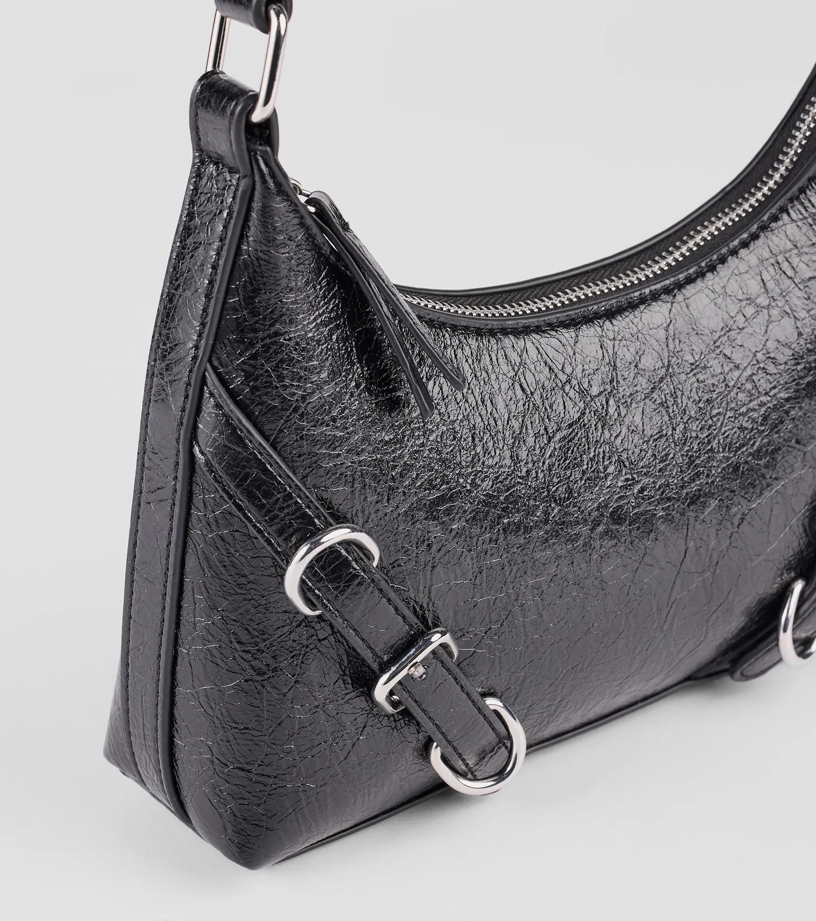 Girl On The Run Buckle Shoulder Bag