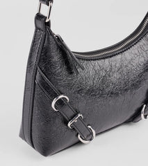Girl On The Run Buckle Shoulder Bag