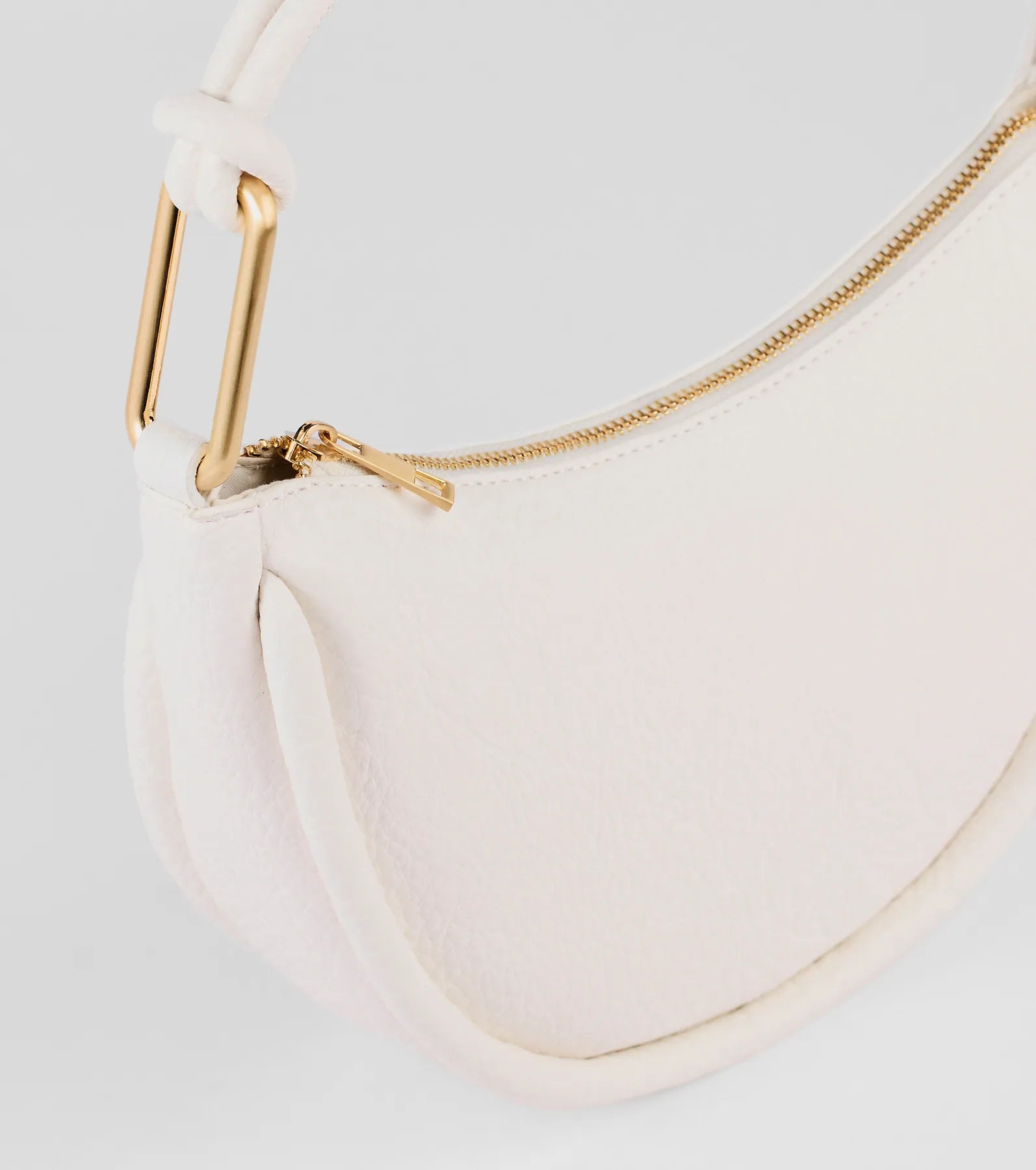 Effortless Chic Faux Leather Shoulder Bag