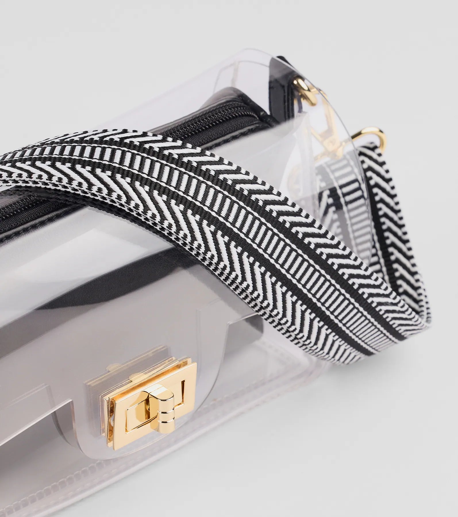 Clearly Trendy Crossbody Bag