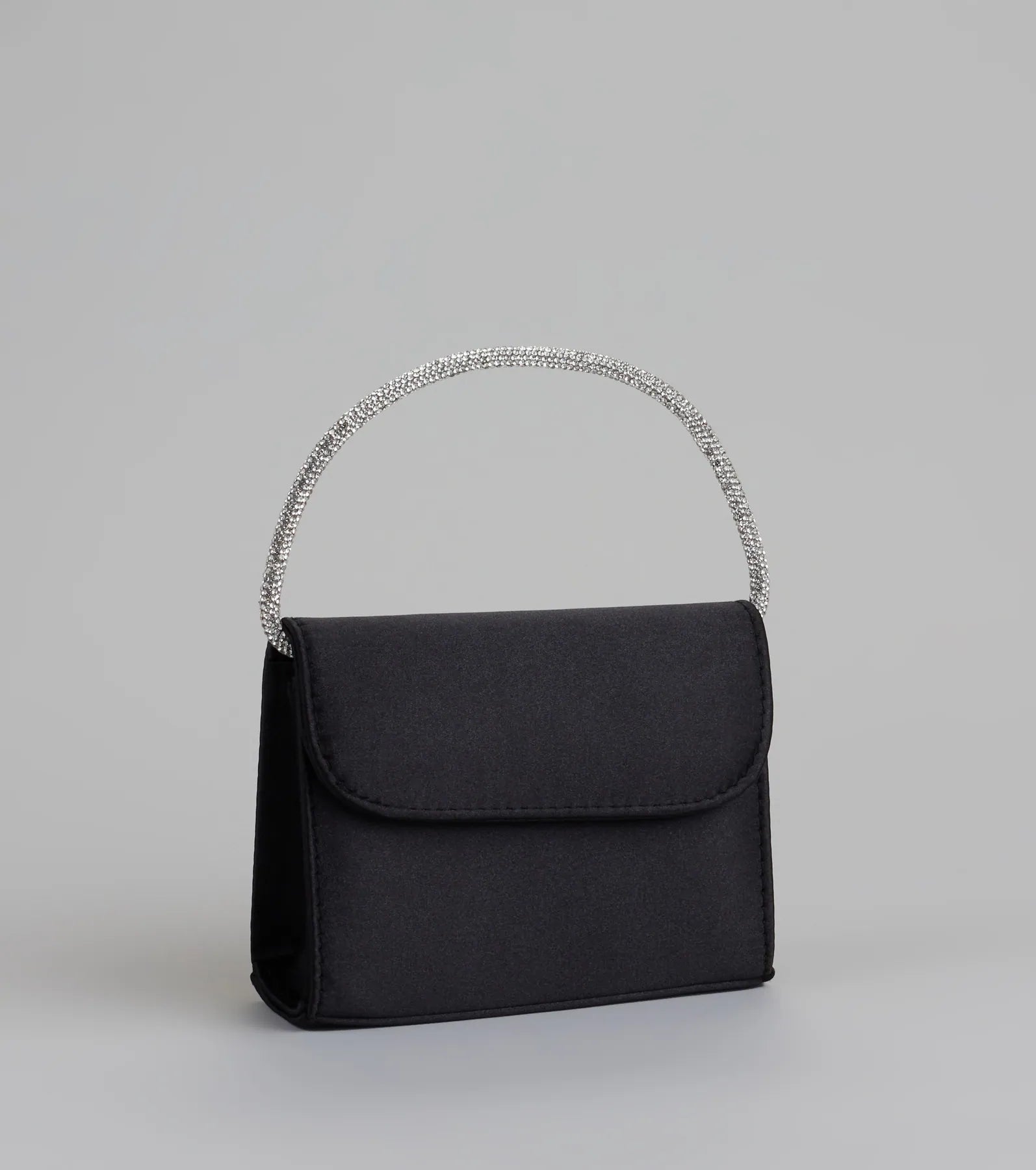 Stylish Endeavor Rhinestone Top Handle Handbag