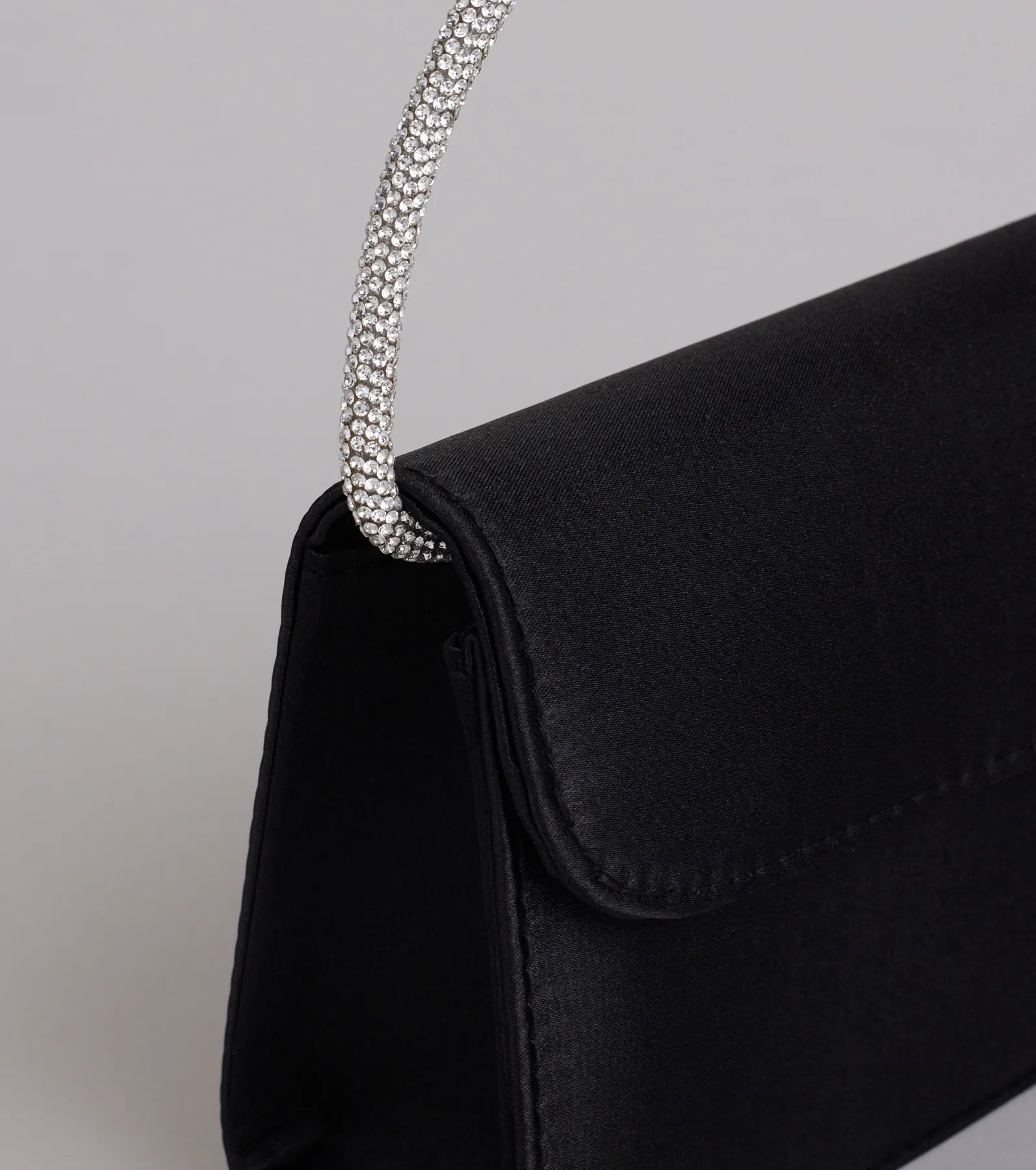 Stylish Endeavor Rhinestone Top Handle Handbag