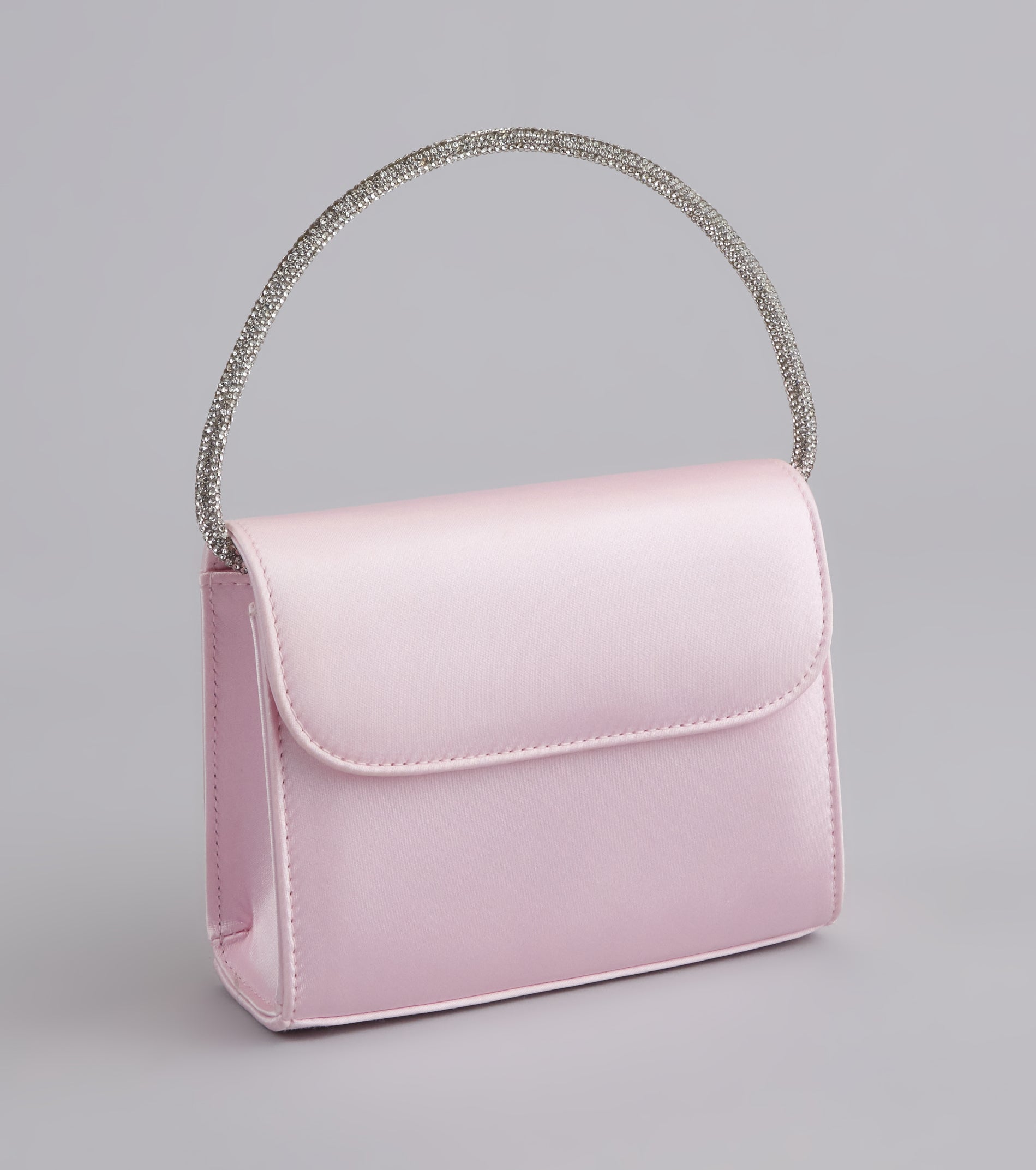Stylish Endeavor Rhinestone Top Handle Handbag