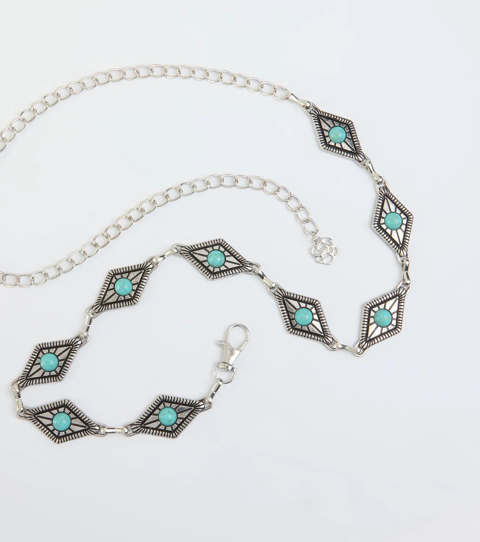 Southern Wind Statement Concho Chain Belt