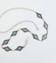 Southern Wind Statement Concho Chain Belt