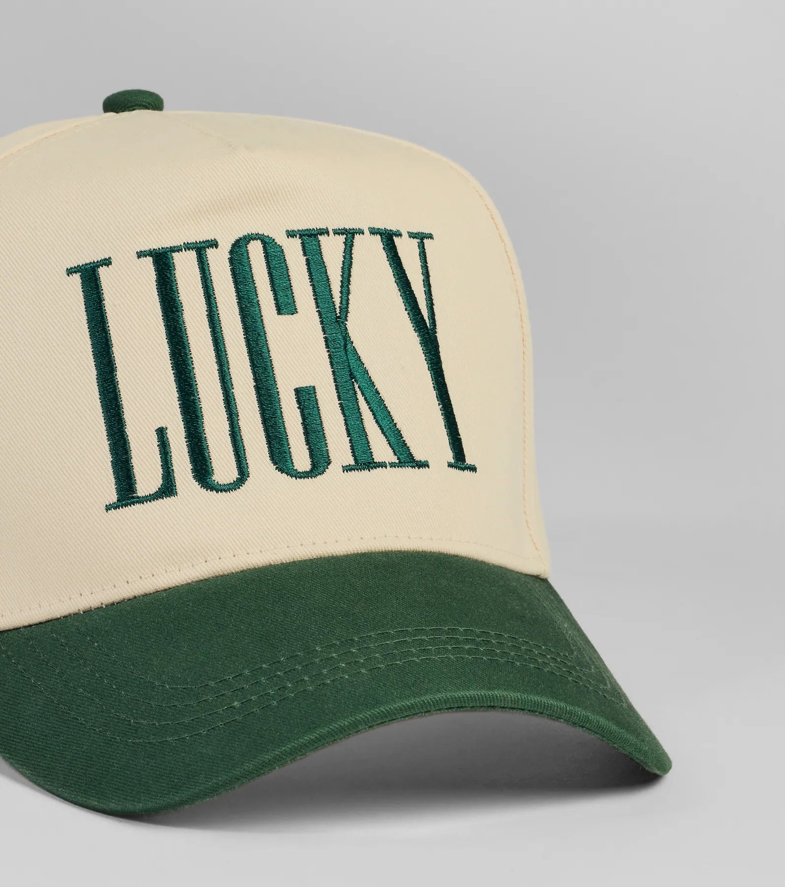 Lucky Two-Tone Baseball Cap