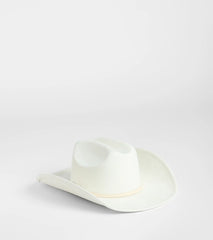 Countryside Chic Buckle Strap Cowboy Hat