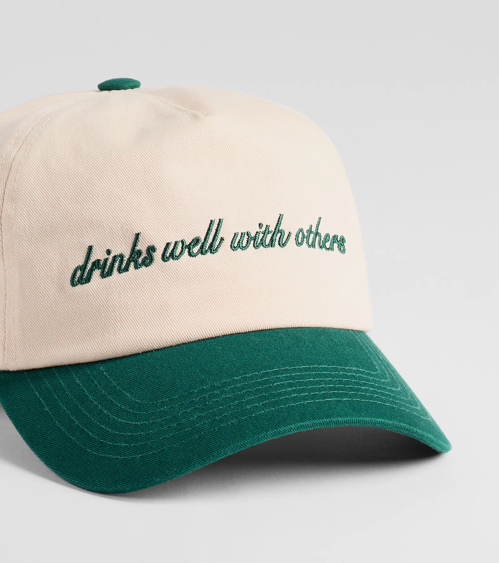 Drinks Well With Others Baseball Cap