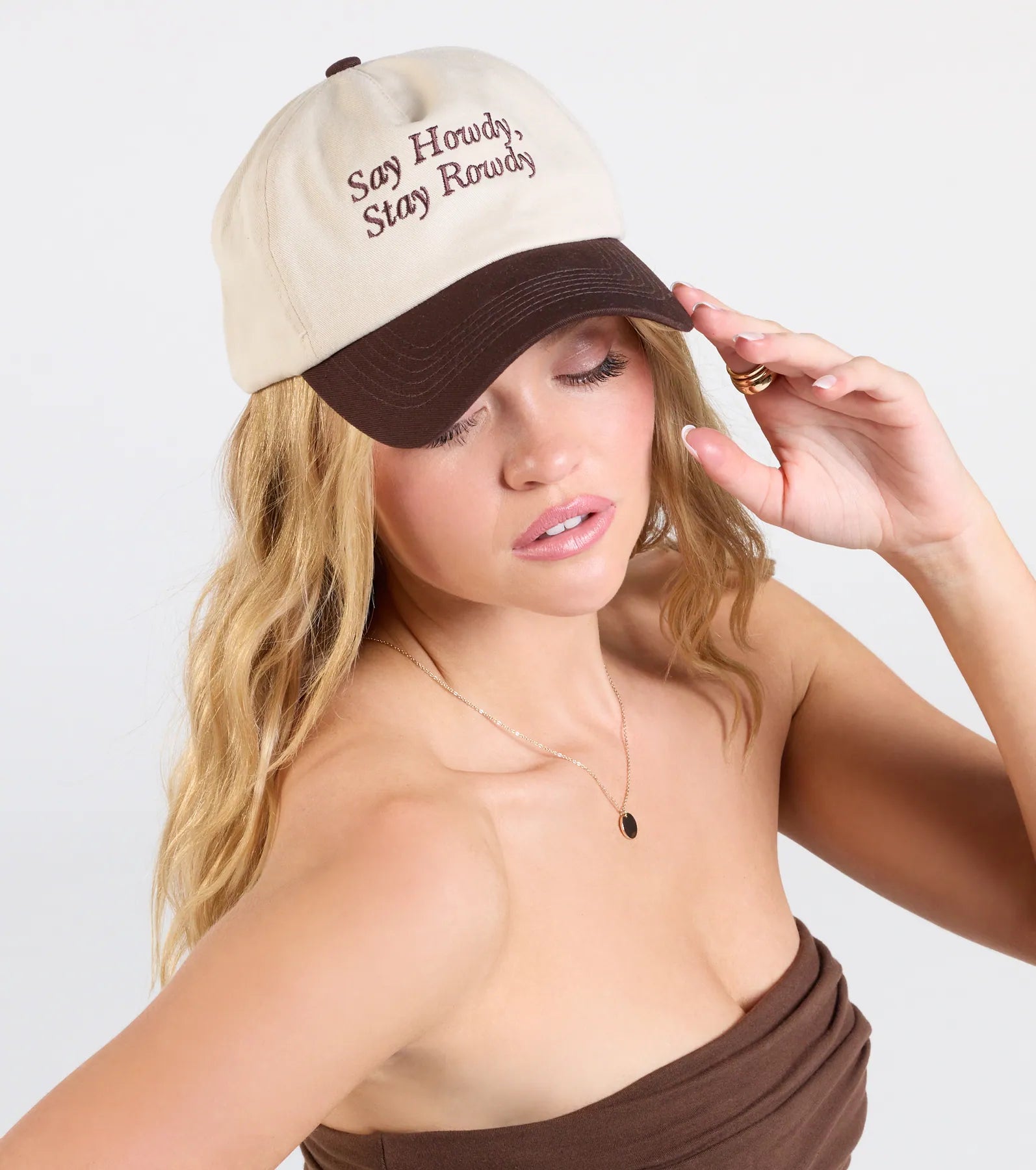 Say Howdy, Stay Rowdy Baseball Cap