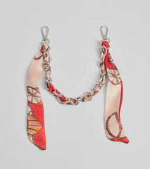 It Girl Scarf Chunky Chain Bag Charm