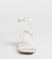 Step Into Chic Strappy Block Heels