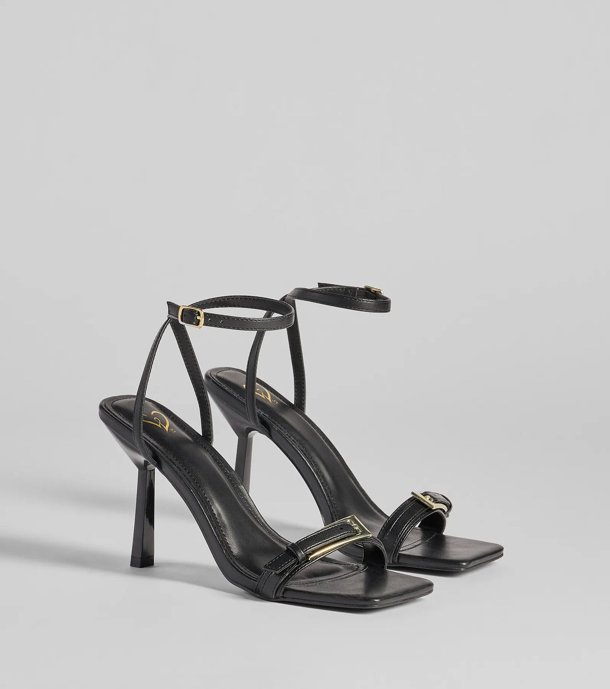 Buckled Up Stiletto Heels
