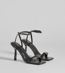 Buckled Up Stiletto Heels