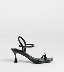 Fabulous Strut Strappy Kitten Heels